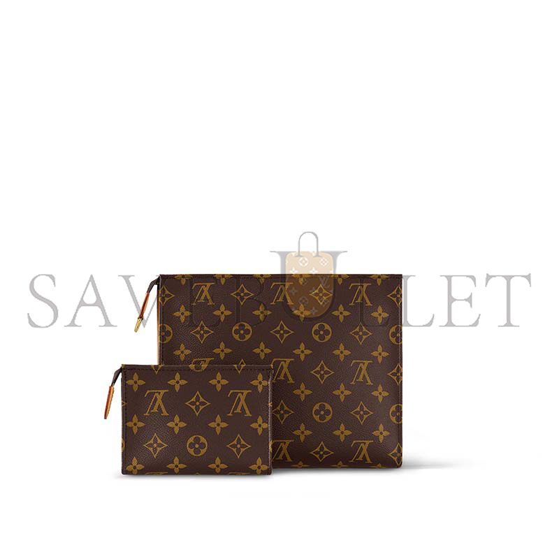LOUIS VUITTON TOILETRY POUCH ON CHAIN M81412 (25*20*5.5cm) LOUIS VUITTON TOILETRY POUCH ON CHAIN M81412 (25*20*5.5cm)
